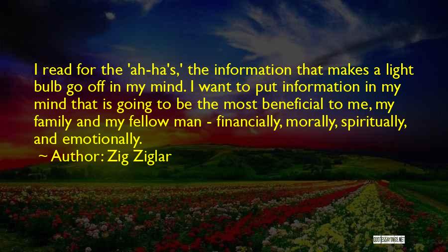 Ah Ha Quotes By Zig Ziglar