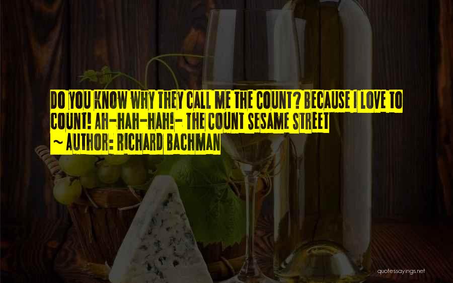 Ah Hah Quotes By Richard Bachman