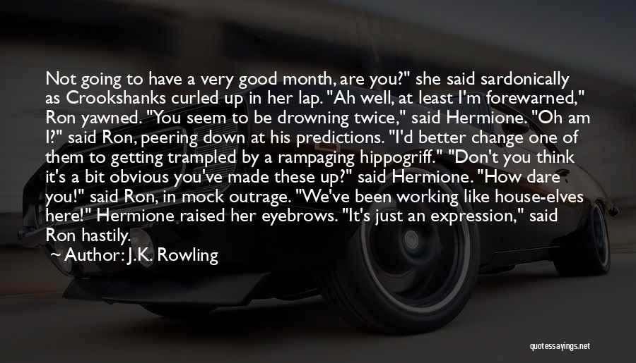 Ah Well Quotes By J.K. Rowling