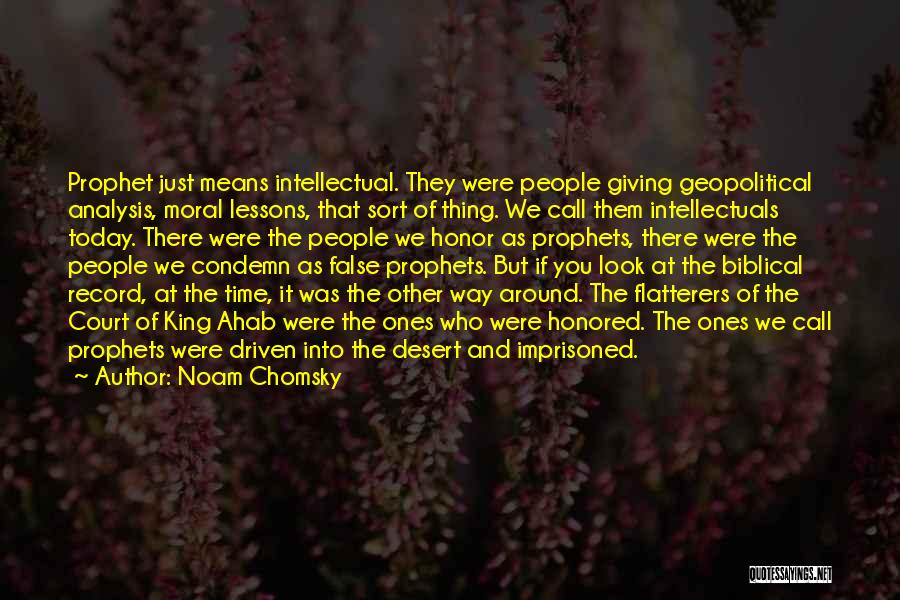 Ahab Quotes By Noam Chomsky