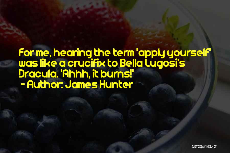 Ahhh Quotes By James Hunter