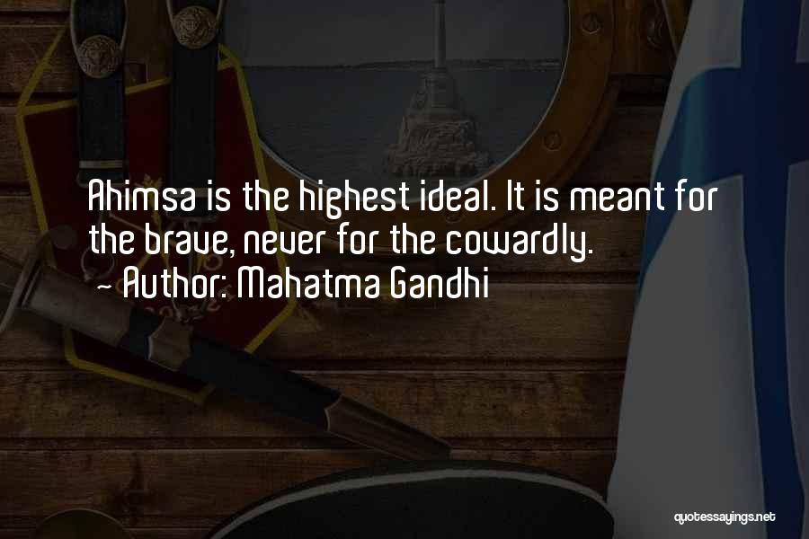 Ahimsa By Mahatma Gandhi Quotes By Mahatma Gandhi