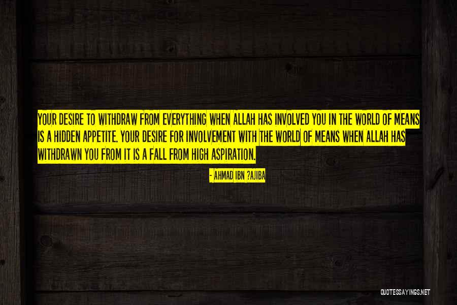 Ahmad Ibn ?Ajiba Quotes 1849655