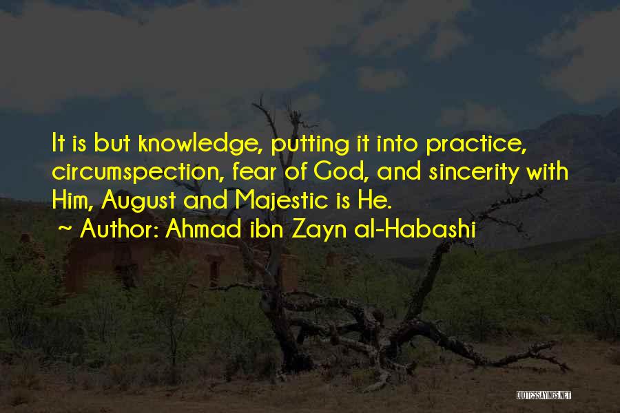 Ahmad Ibn Zayn Al-Habashi Quotes 978185