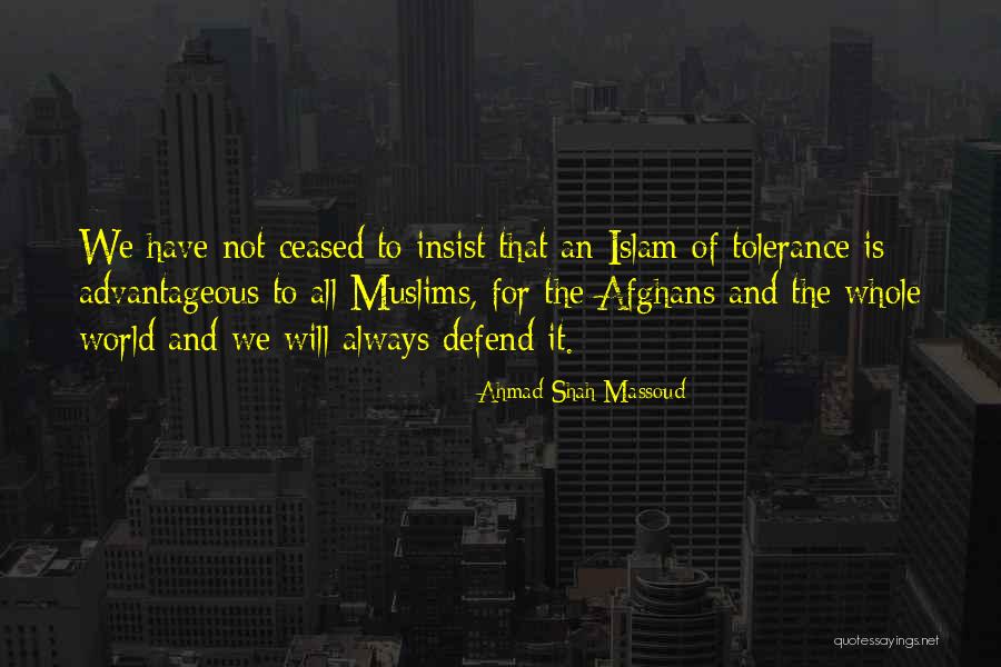 Ahmad Shah Massoud Quotes 1762228 Ahmad Shah Massoud Quotes 1762228