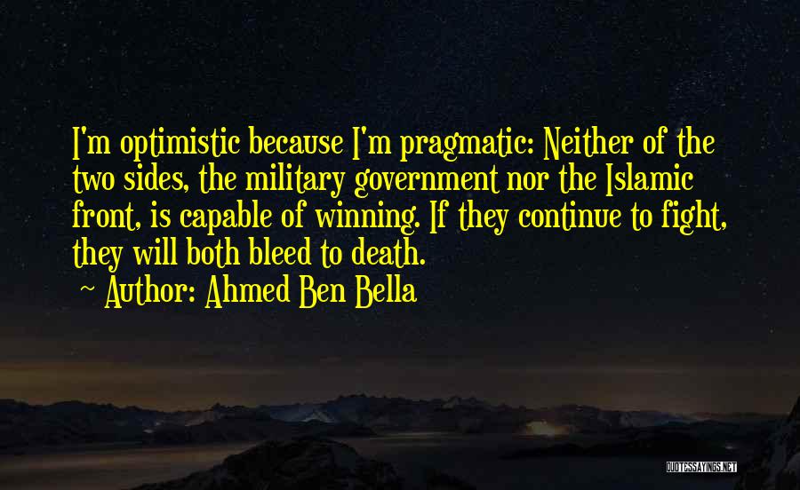 Ahmed Ben Bella Quotes 398001