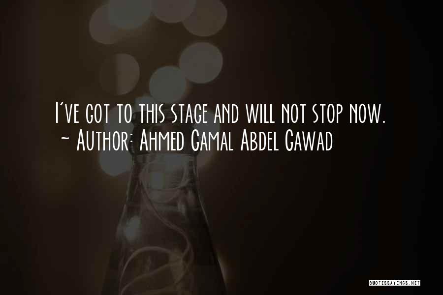 Ahmed Gamal Abdel Gawad Quotes 273836