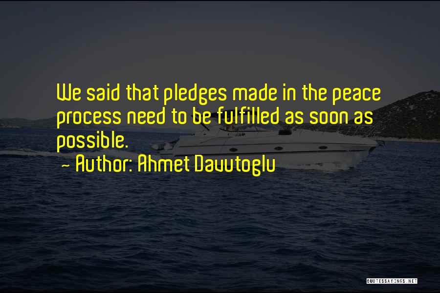 Ahmet Davutoglu Quotes 100361