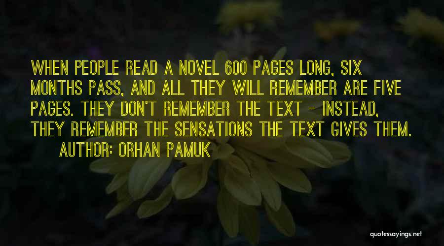Ahsanullah Institute Quotes By Orhan Pamuk