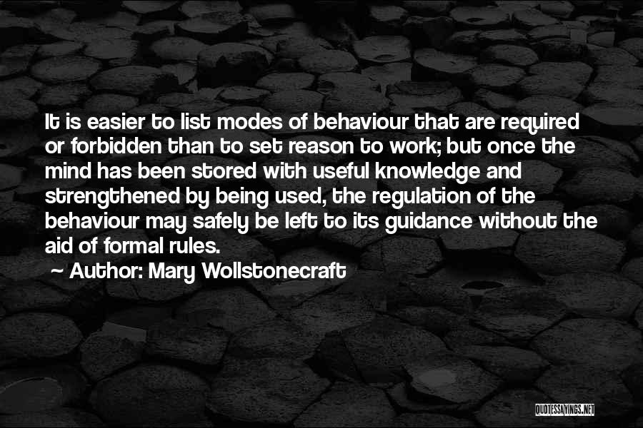 Aid Work Quotes By Mary Wollstonecraft