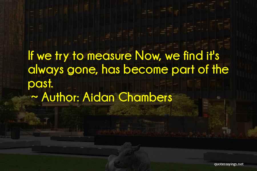 Aidan Chambers Quotes 599538