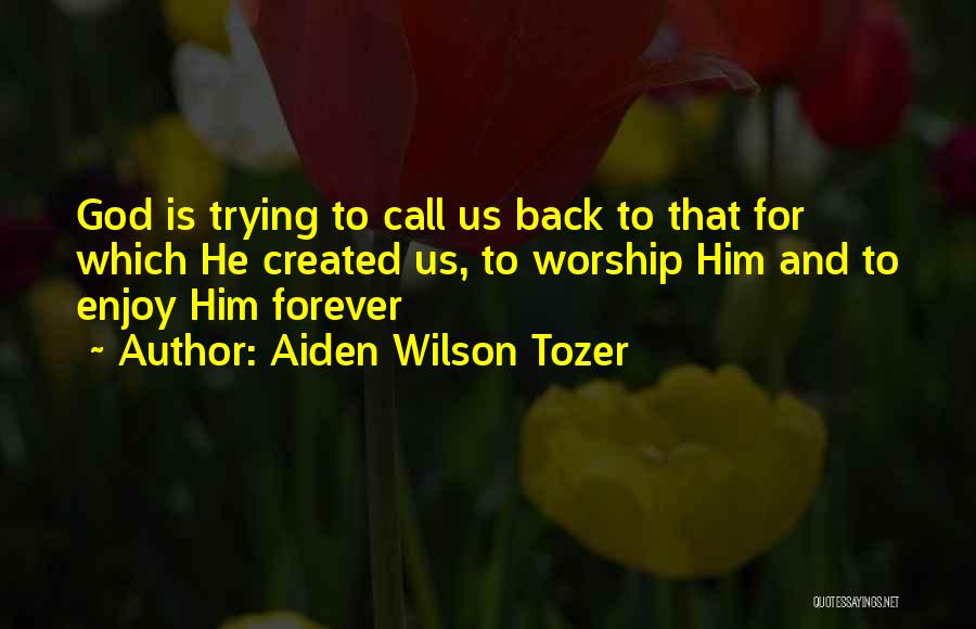 Aiden Wilson Tozer Quotes 1392405