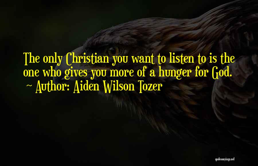 Aiden Wilson Tozer Quotes 286881