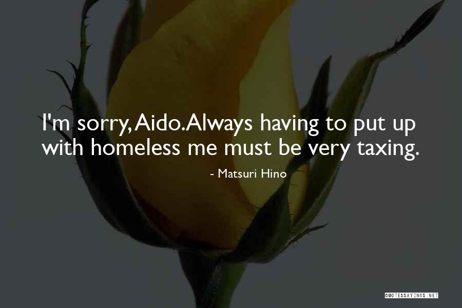 Aido Quotes By Matsuri Hino Aido Quotes By Matsuri Hino