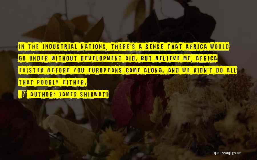 Aids In Africa Quotes By James Shikwati