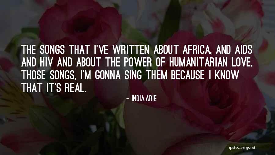 Aids Quotes By India.Arie