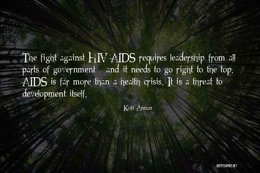 Aids Quotes By Kofi Annan