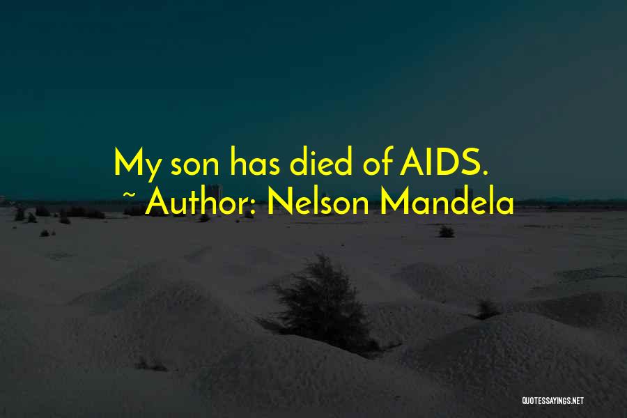 Aids Quotes By Nelson Mandela