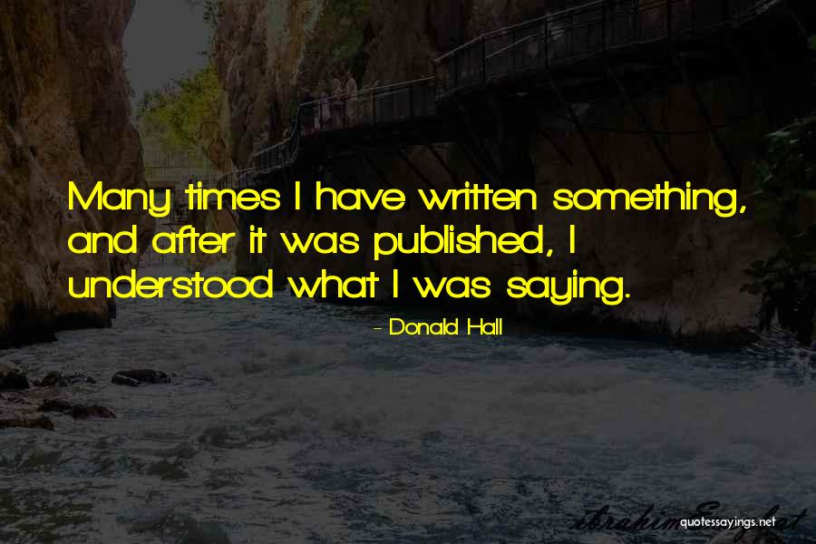 Ailenin Yeni Quotes By Donald Hall Ailenin Yeni Quotes By Donald Hall