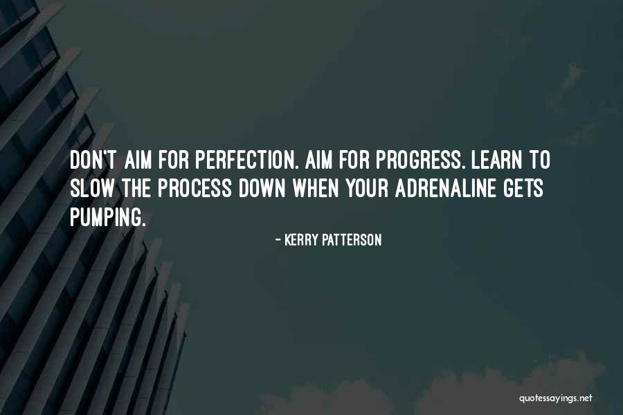 Aim For Perfection Quotes By Kerry Patterson