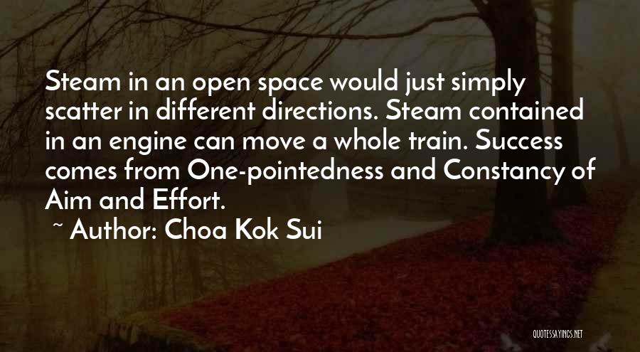 Aim For Your Goal Quotes By Choa Kok Sui