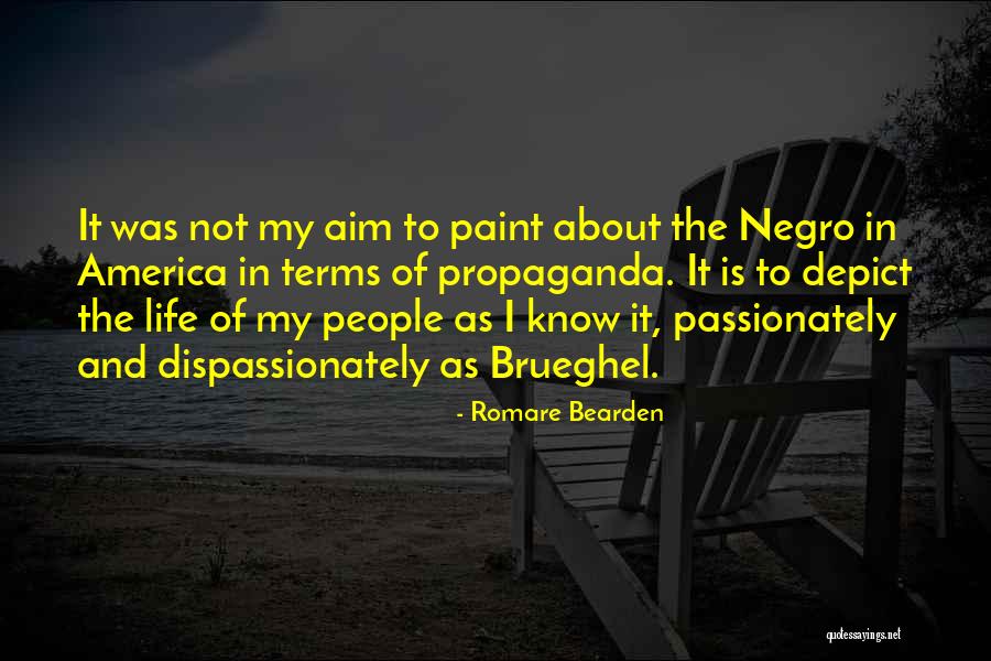 Aim In Life Quotes By Romare Bearden Aim In Life Quotes By Romare Bearden