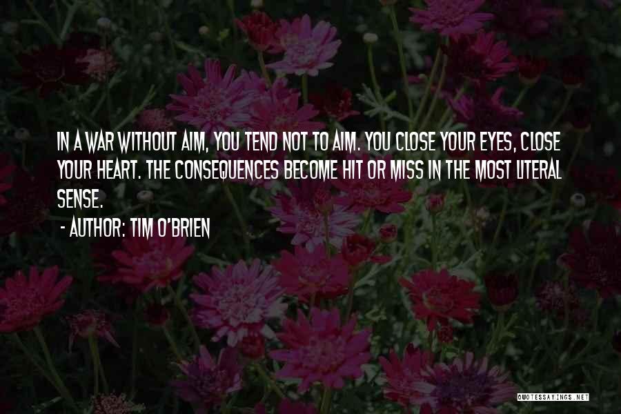 Aim Quotes By Tim O'Brien