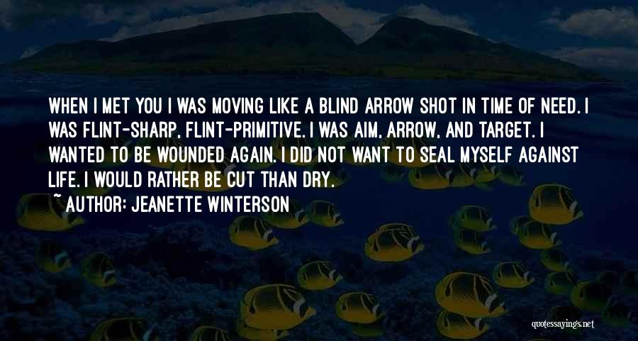 Aim Target Quotes By Jeanette Winterson
