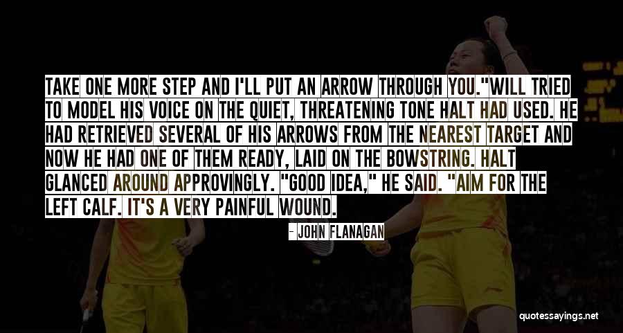 Aim Your Target Quotes By John Flanagan Aim Your Target Quotes By John Flanagan