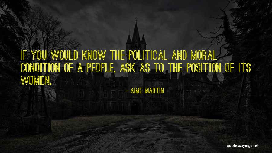 Aime Quotes By Aime Martin Aime Quotes By Aime Martin