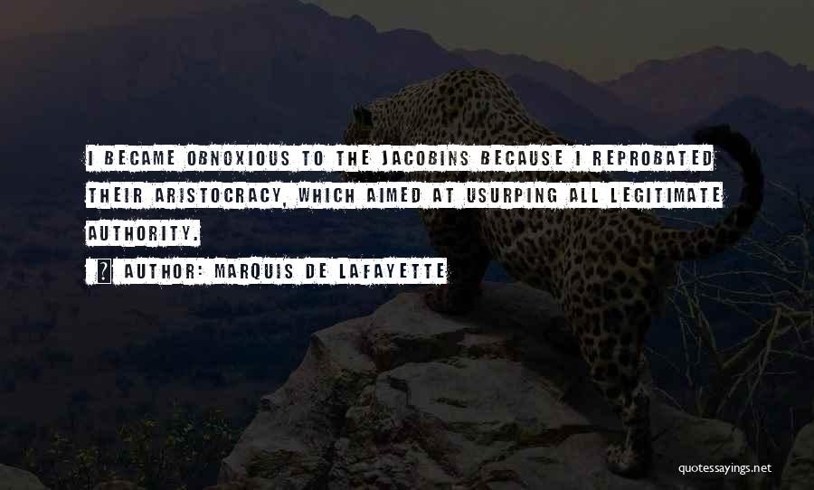 Aimed Quotes By Marquis De Lafayette
