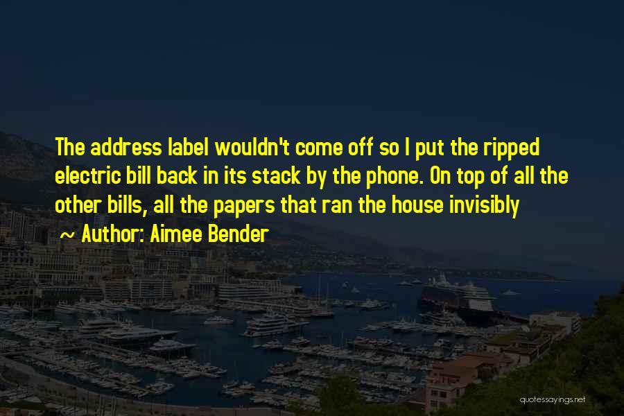 Aimee Bender Quotes 1055652