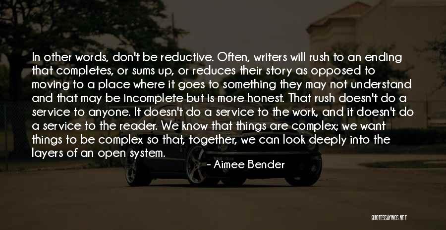 Aimee Bender Quotes 1392901