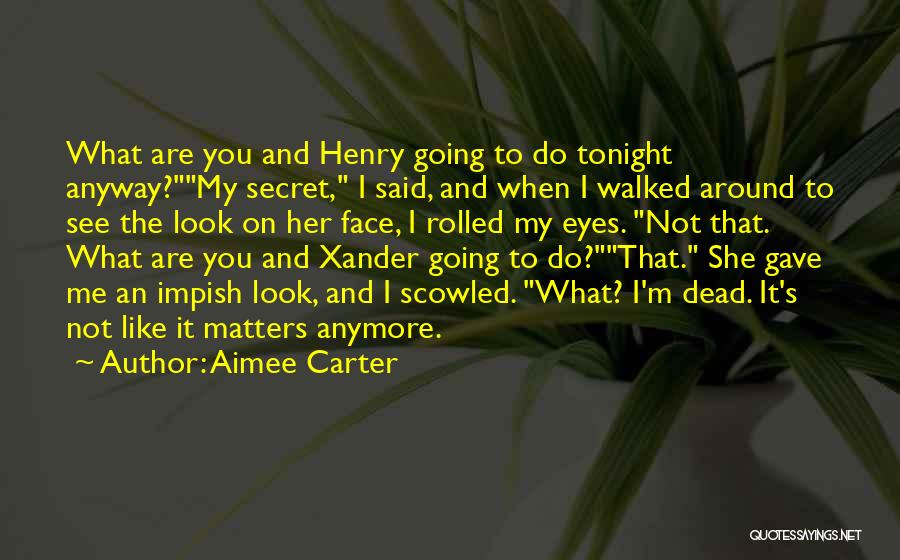 Aimee Carter Quotes 1989258