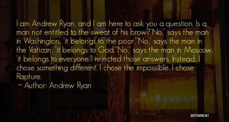 Aimez La Quotes By Andrew Ryan