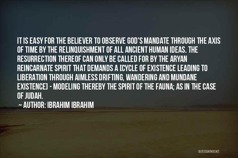 Aimless Wandering Quotes By Ibrahim Ibrahim