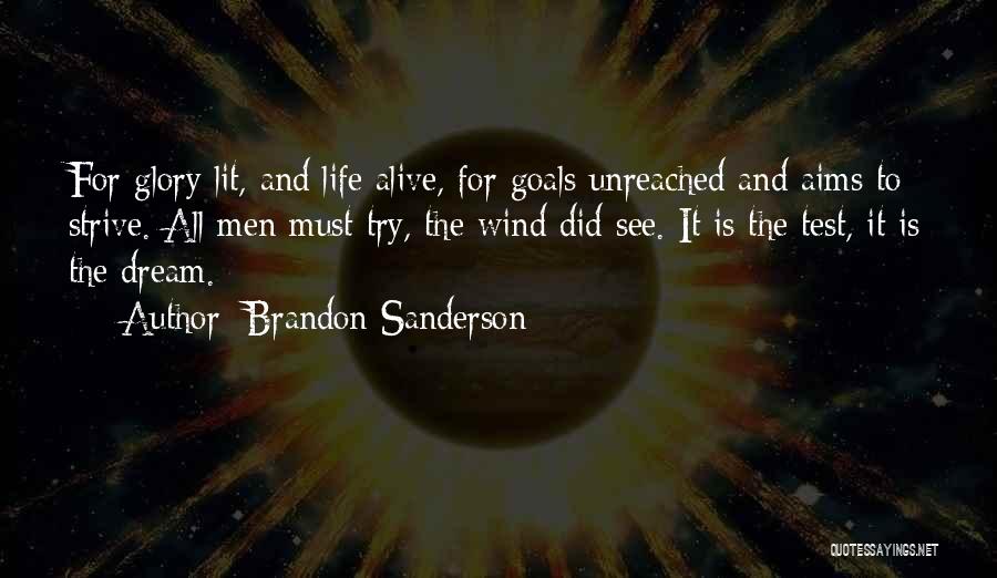 Aims Test Quotes By Brandon Sanderson