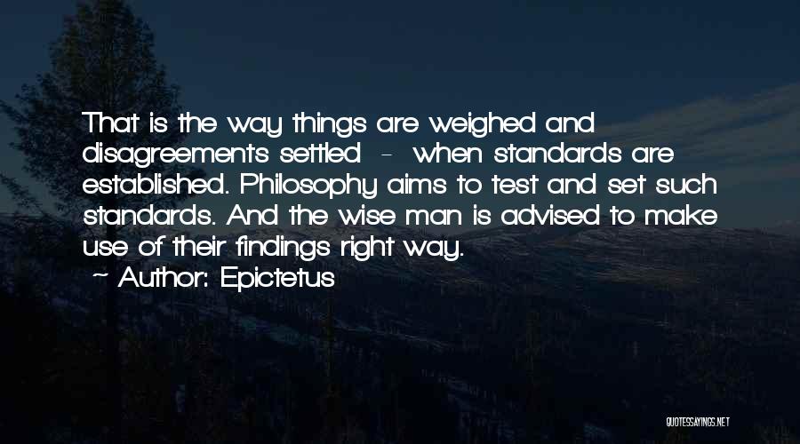 Aims Test Quotes By Epictetus