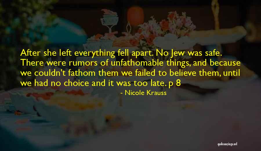 Ainhoa Pronunciation Quotes By Nicole Krauss Ainhoa Pronunciation Quotes By Nicole Krauss