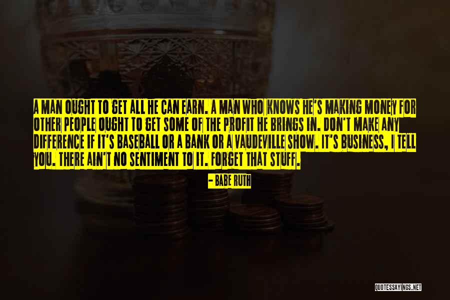 Ain't None Of My Business Quotes By Babe Ruth