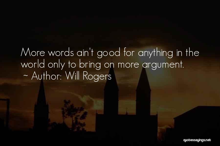 Ain't Quotes By Will Rogers