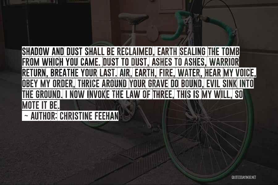 Air And Fire Quotes By Christine Feehan
