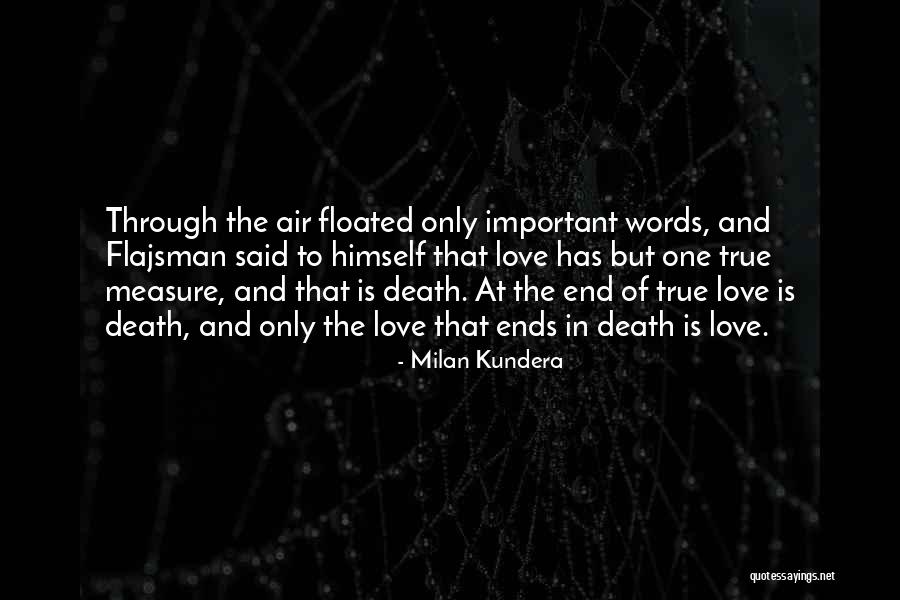 Air And Love Quotes By Milan Kundera