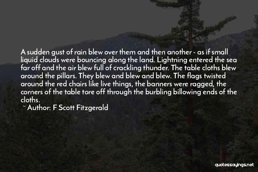 Air And Sea Quotes By F Scott Fitzgerald