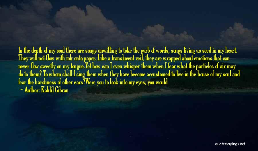 Air And Sea Quotes By Kahlil Gibran
