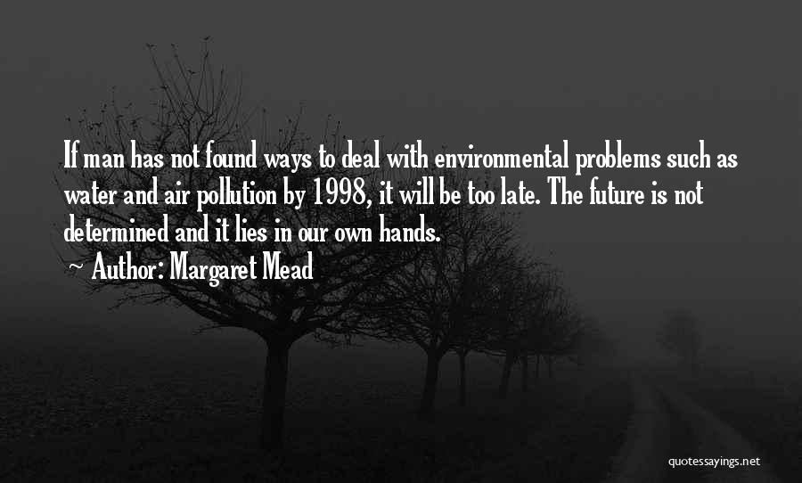 Air And Water Pollution Quotes By Margaret Mead