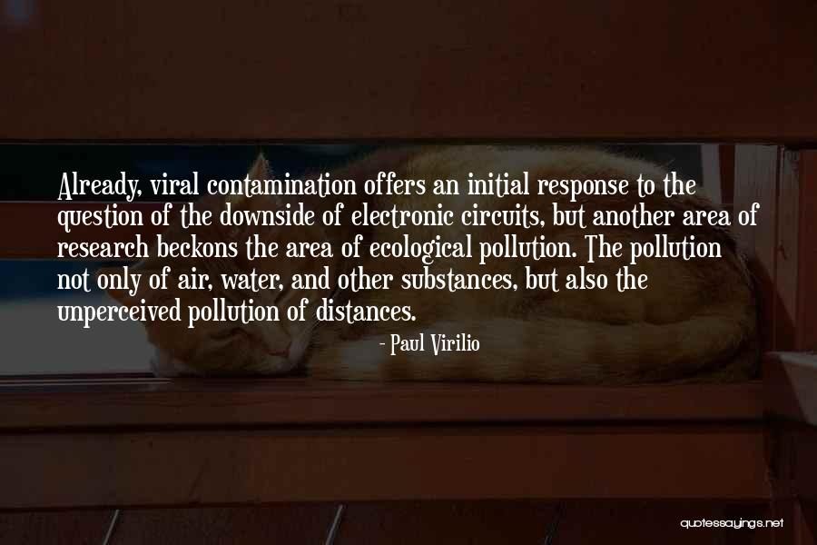 Air And Water Pollution Quotes By Paul Virilio