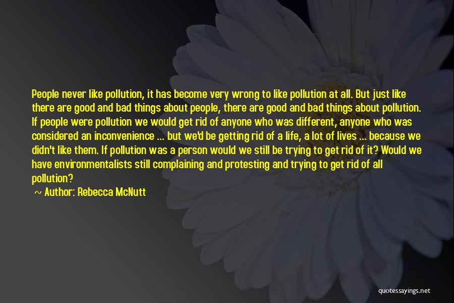 Air And Water Pollution Quotes By Rebecca McNutt