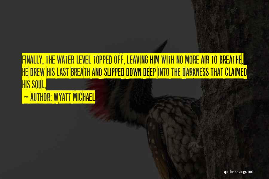 Air And Water Quotes By Wyatt Michael
