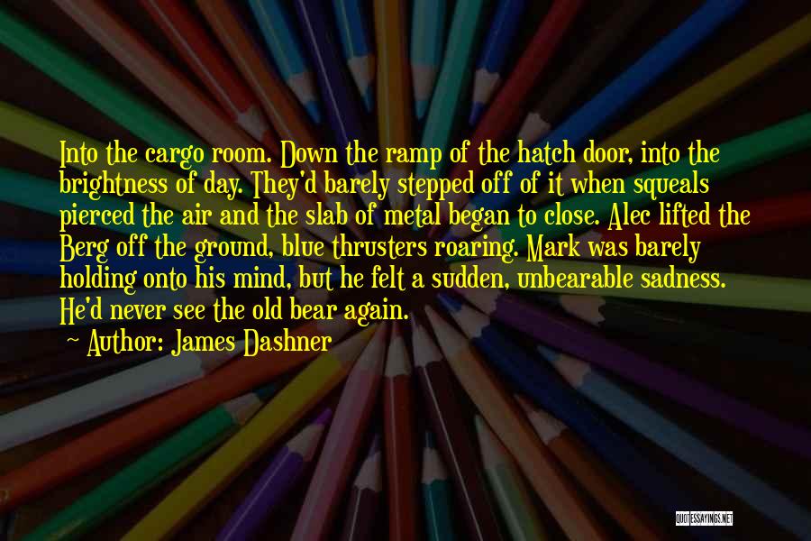 Air Cargo Quotes By James Dashner